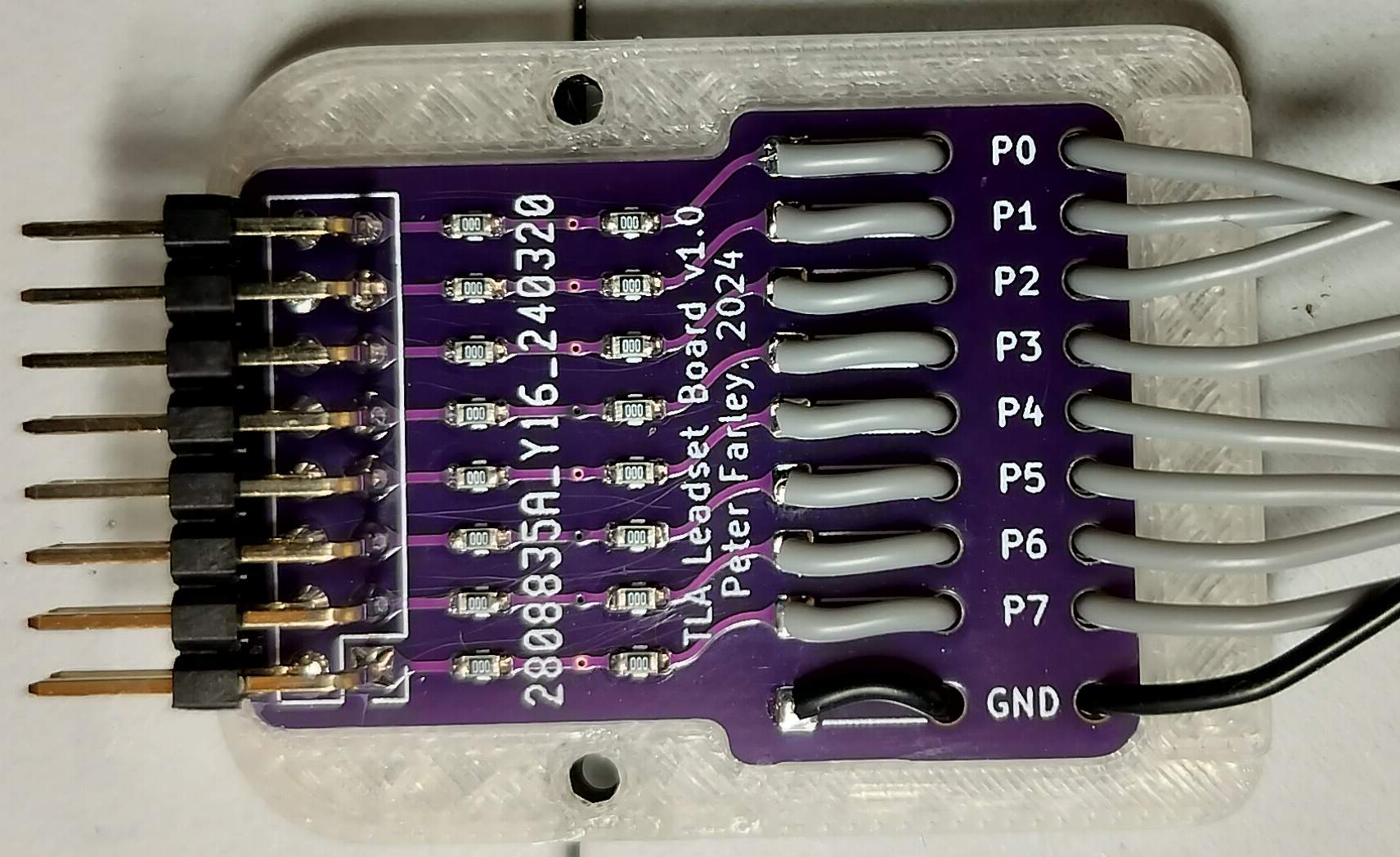 New leadset PCB - top