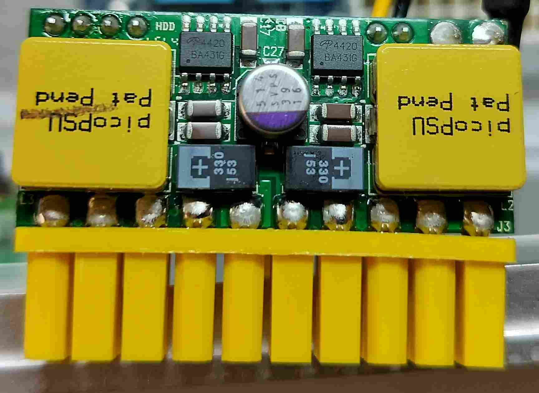 PicoPSU voltage regulator (bottom)