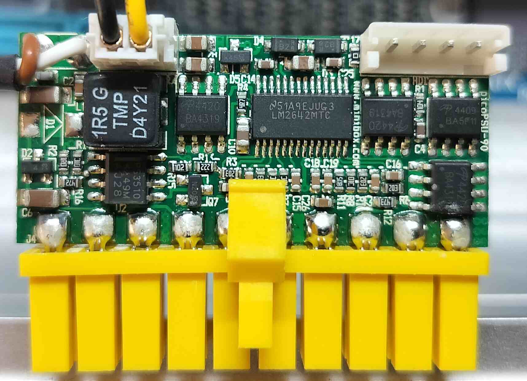 PicoPSU voltage regulator (top)