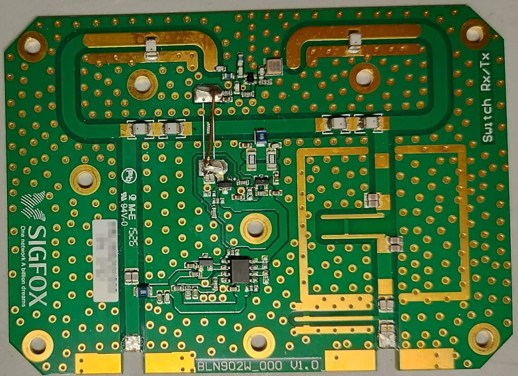 Top of LNA PCB